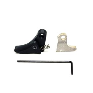 Alternative view of ⚡ New: Veteran POLYMER GLOCK FRT V2 TRIGGER SHOE KIT – Curved Black