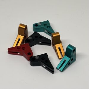 Alternative view of ⚡ New: Veteran BLEM Standard Semi-Auto 6061 Aluminum Flat Glock Trigger