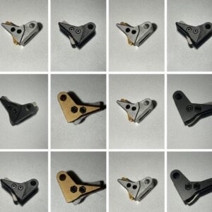 Alternative view of ⚡ New: Veteran Glock Standard Semi-Auto 6061 Aluminum Flat Glock Trigger Shoe Gen 1 2 3 4 for All Glocks