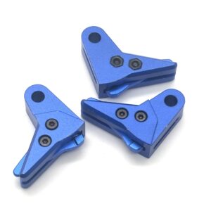 ⚡ New: Veteran BLEM-CHIP Standard Semi-Auto Royal Blue 6061 Aluminum Flat Glock Trigger