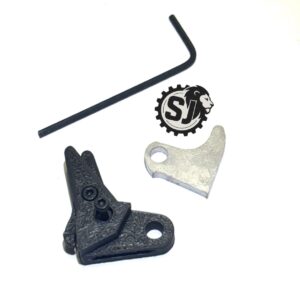 ⚡ New: Veteran Glock FRT Polymer V3 Trigger Shoe Kit with Safety and Curved Steel Trip for All Glocks – Black