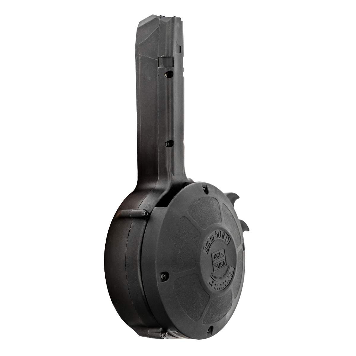 KCI 9mm 50-Round Drum Magazine for Glock Pistols - Image 2